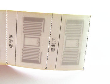 Gesponnener Aufkleber leeren Papiers RFID Labe UHF des Umbau-ISO18000-6C für Kleidermanagement, Kleiderantizähler