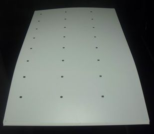 PVC / PETG Blatt-RFID-HF-Inlay 3 x 7, enthält einen RFID-Modul und Antenne