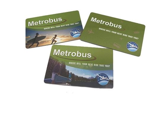 Kontaktlose Karte Identifikation Smart Card rfid Bus Metrokarte ISO 86X54mm für Transport