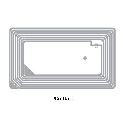 HAUSTIER-Material Einlegearbeit 85.5*54mm HF RFID mit klassischem ®  SLI RFID Chip