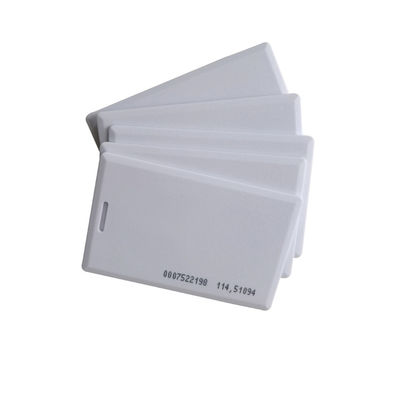 VERSTECKTE Maschinenhälfte T5577 weiße kontaktlose Smart Card Karte Identifikation 125khz Rfid für Kontrollsystem