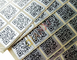 Kodierungsnfc-Anlagegut etikettiert anodisierten Aluminiumaufkleber mit Laser ätzte Metallqr code-Barcode