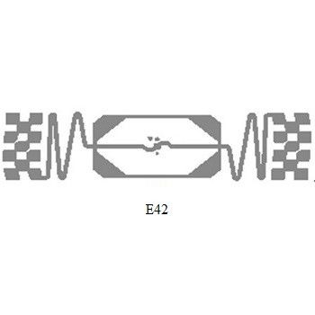 E42 RFID UHFeinlegearbeit mit Chip Impinji Monza 4, Einlegearbeit HF Rfid