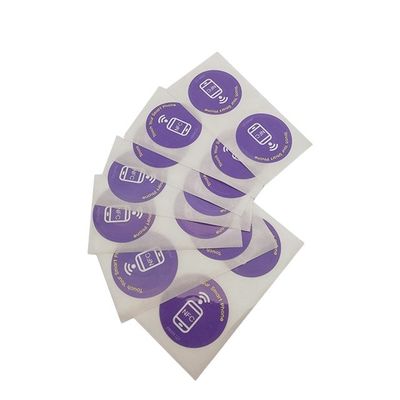 Verpackendes Aufkleber-Druck NFC Mikro-Rfid etikettiert intelligenten Aufkleber 213 mit 3M Stickers