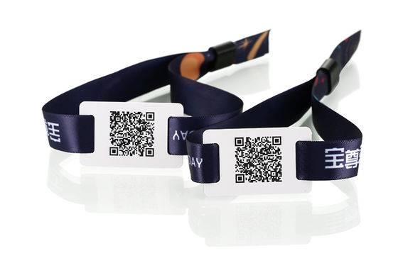 Manschette NFC-Gewebe-RFID mit UID-Zahlen für das Sozialüberholen imprägniern